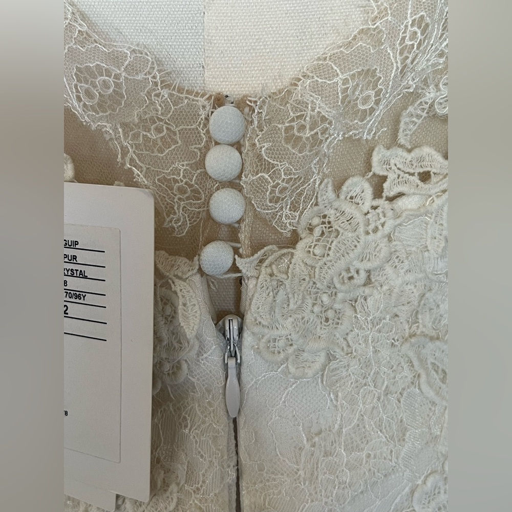 NWT Pronovias Odile Size 10‎ Off-white Wedding Dress - Picture 7 of 8